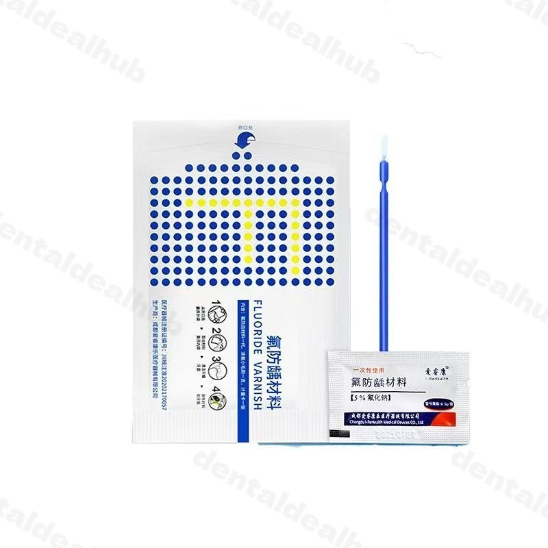 I-ReHealth Fluoride Varnish 10g 5% Sodium Fluoride Anti-Caries Single