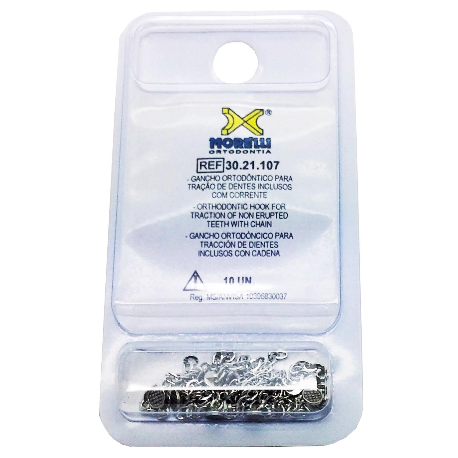 Morelli Dental Orthodontic Traction Chain Buttons for Erupted Teeth 10pcs
