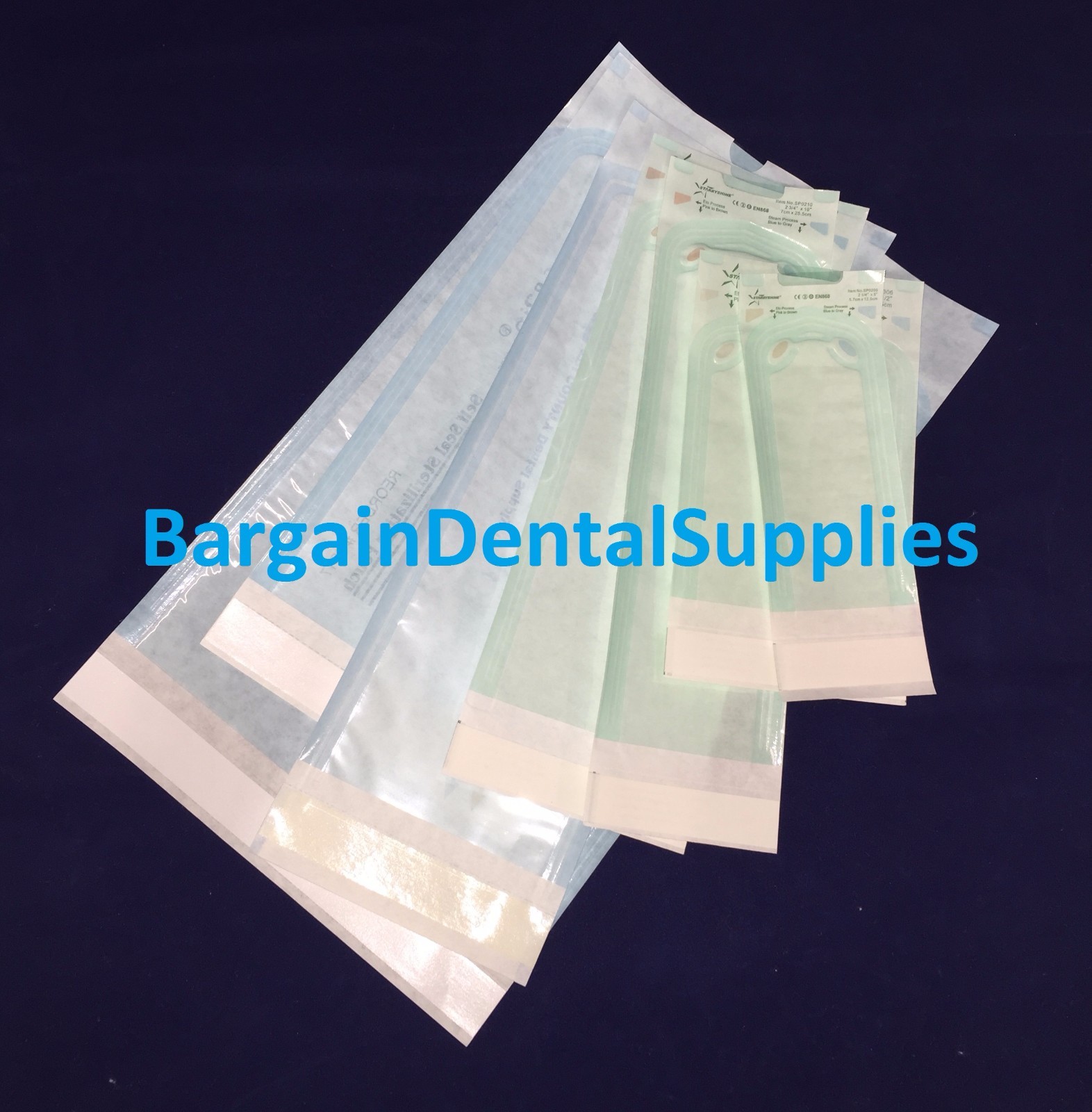 9600 Pcs Self-Sealing Sterilization Pouch QUATRO Indicators 3.5″x 6.5″