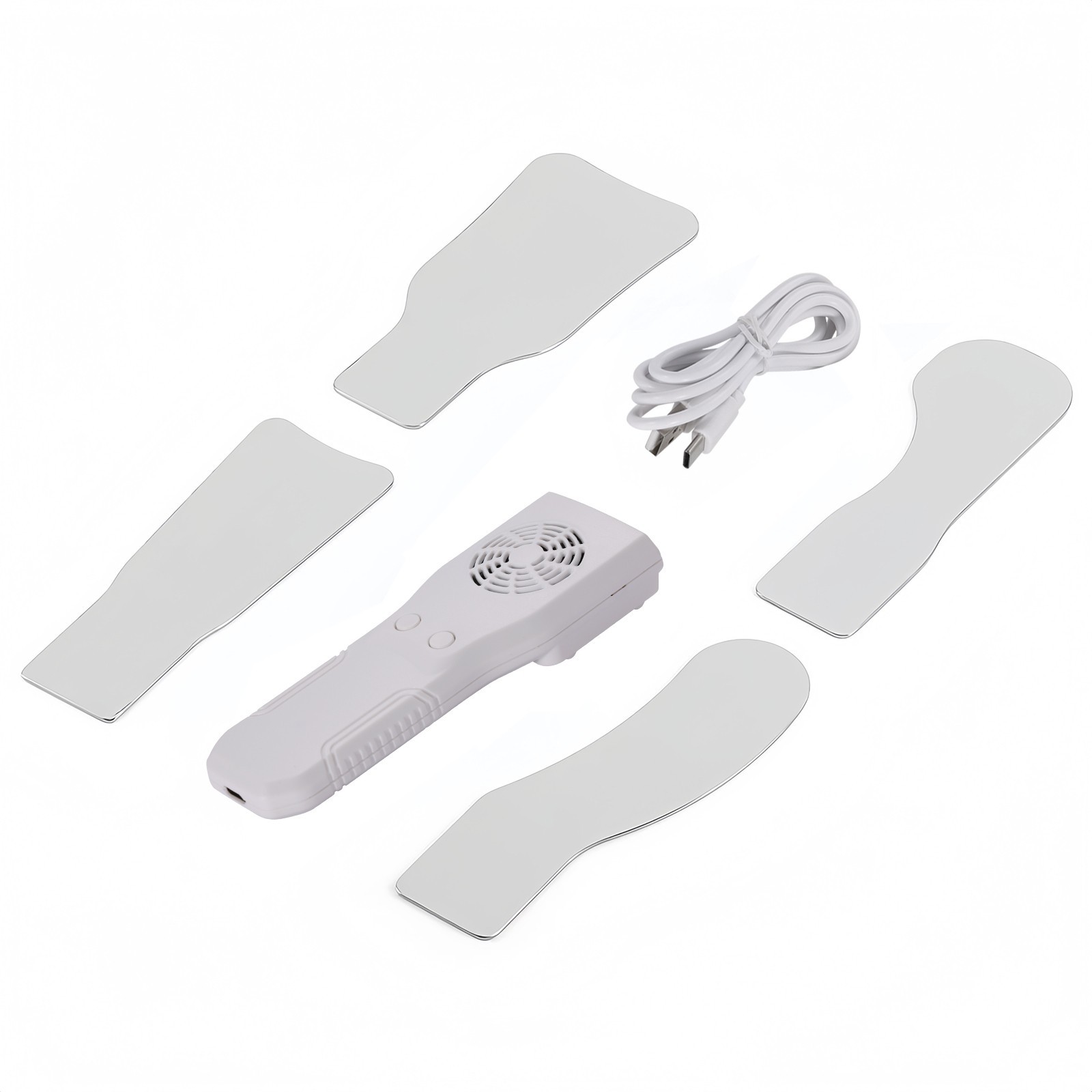 Dental Occlusal Mirror Fog Free Photo 5 LED Lights Intra Oral 4 Mirrors Anti-Fog