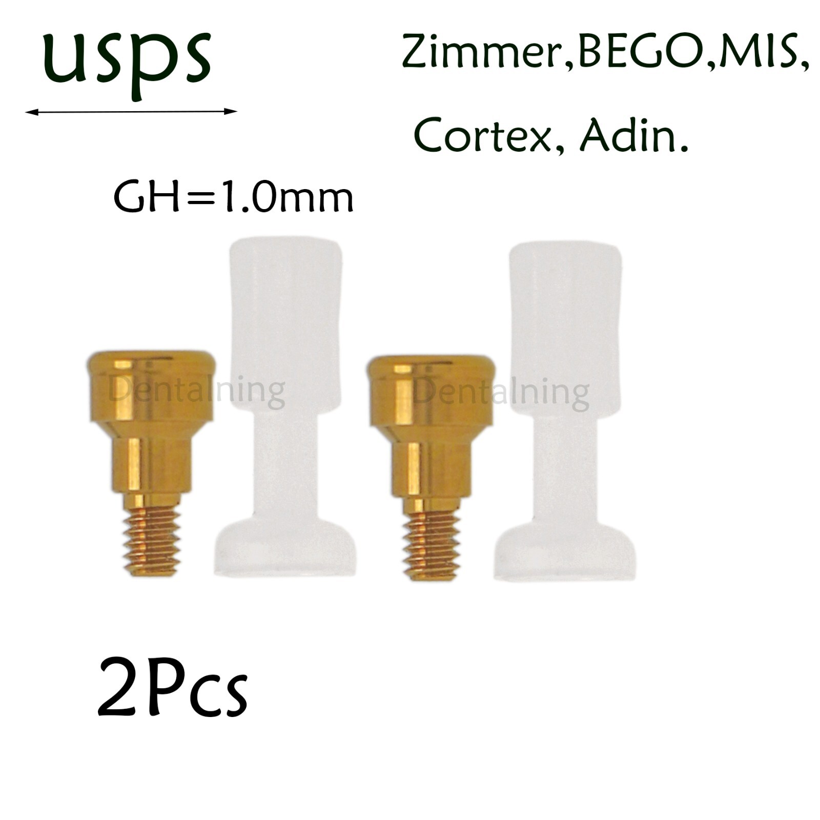 US Zimmer Mis Adin Bego Cortex Implant Locator Abutments For 1-5mm