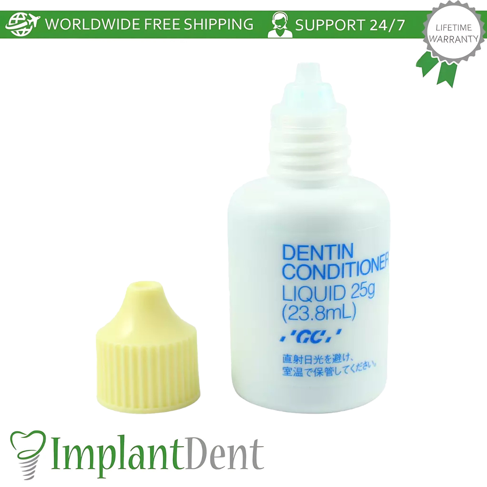 Dental Dentin Conditioner Cavity Cleaning Agent 25g Improved Marginal Seal