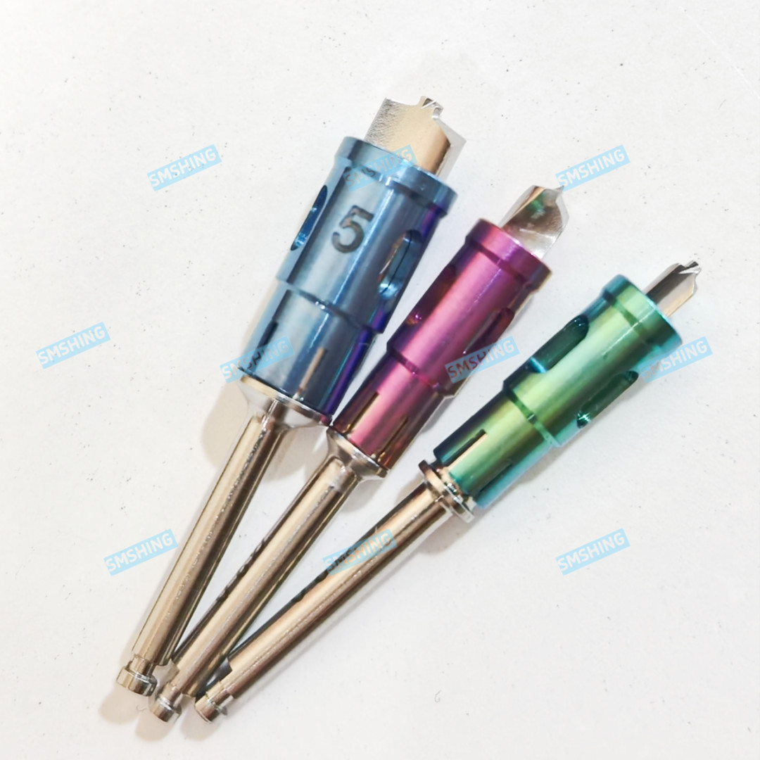 Dental Never Loss Bone Collector Drills Implant Stopper Self Bone Powder Harvest