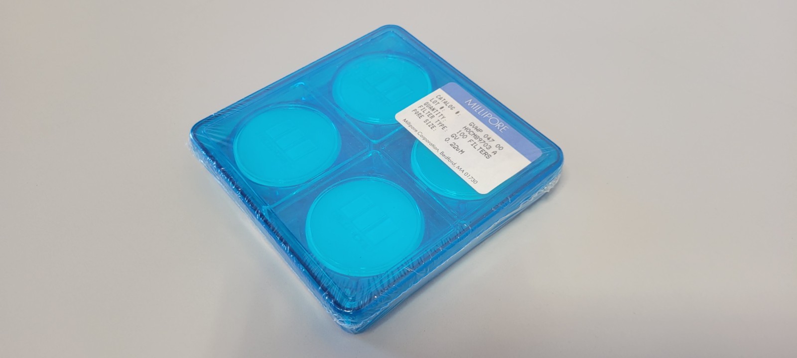 Millipore PVDF Membrane Filter, 0.22 μm Pore Size GVWP04700