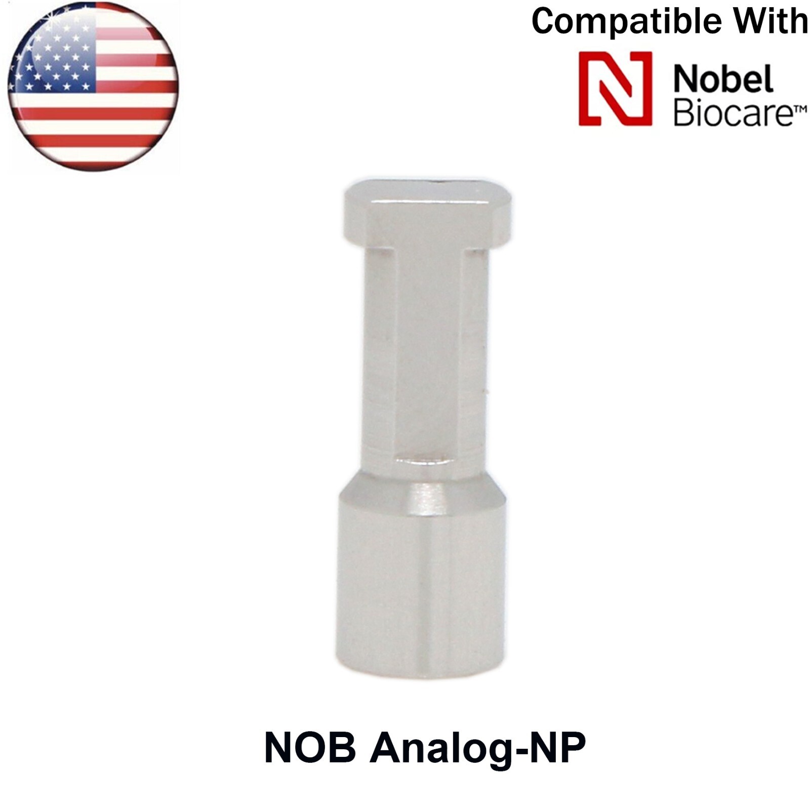 US Fits Nobel Biocare Healing Abutment NP/RP Impression Coping Open Closed Tray
