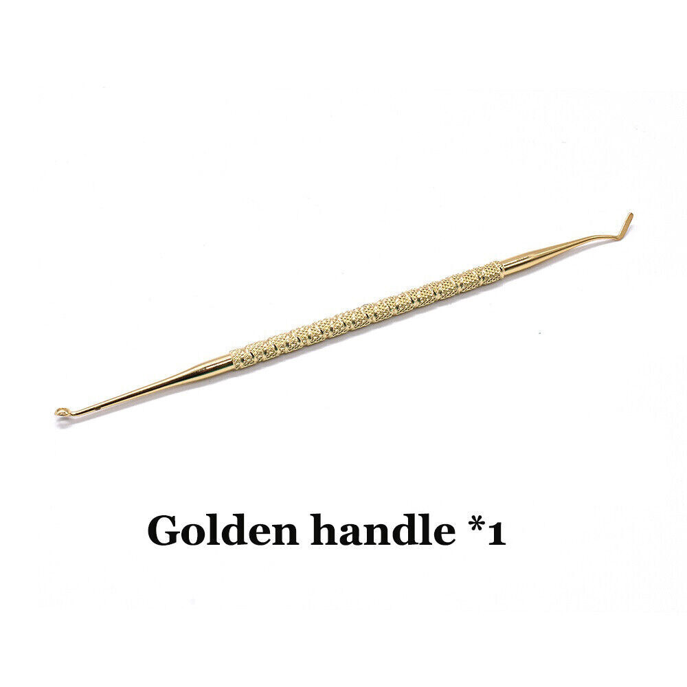 Dental Composite Veneer Resin Mold Pads Silver/Golden/Grey Handle Apt Instrument