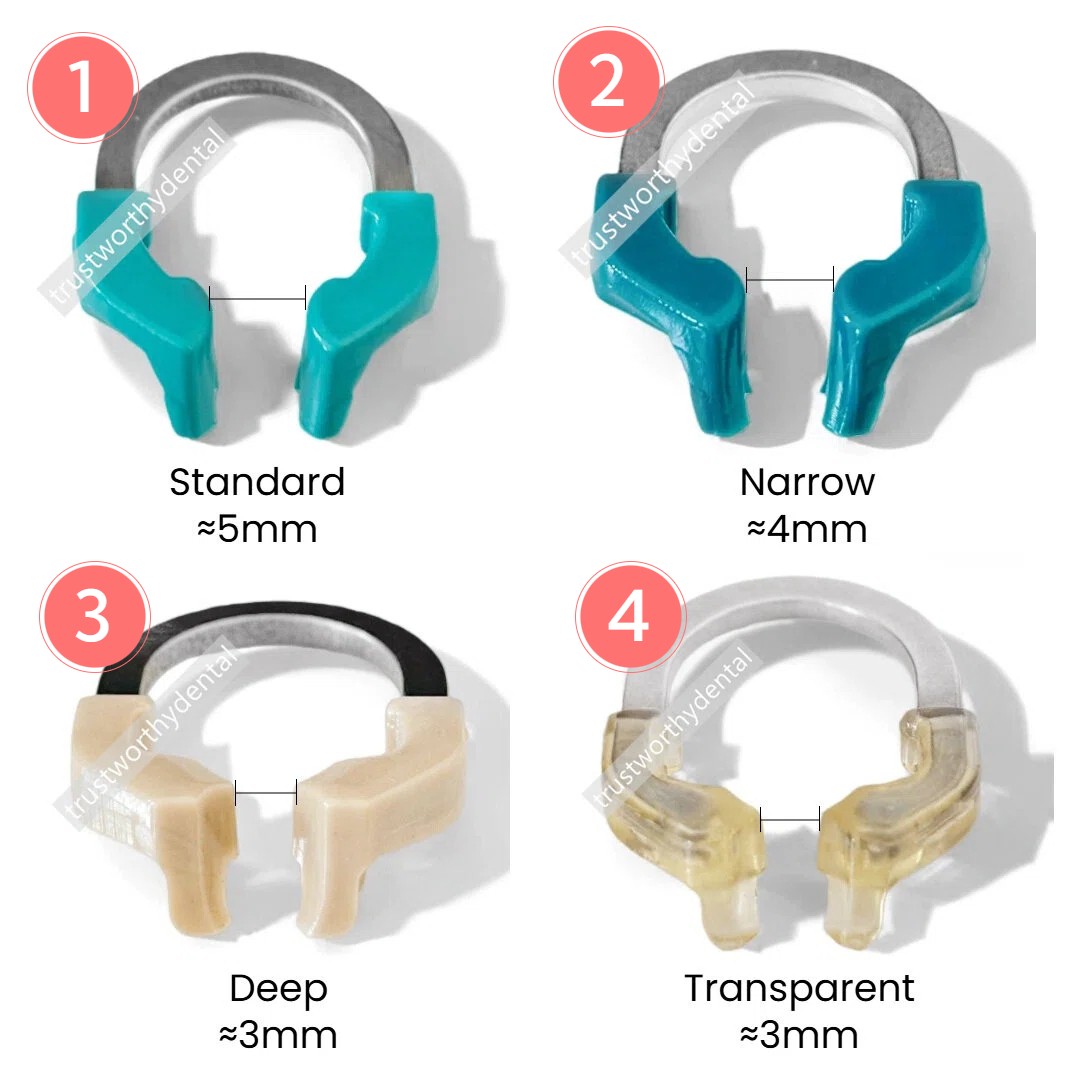 Dental Matrix Bands Ring Sectional Matrice Clamp Fit Garrison Palodent V3 System