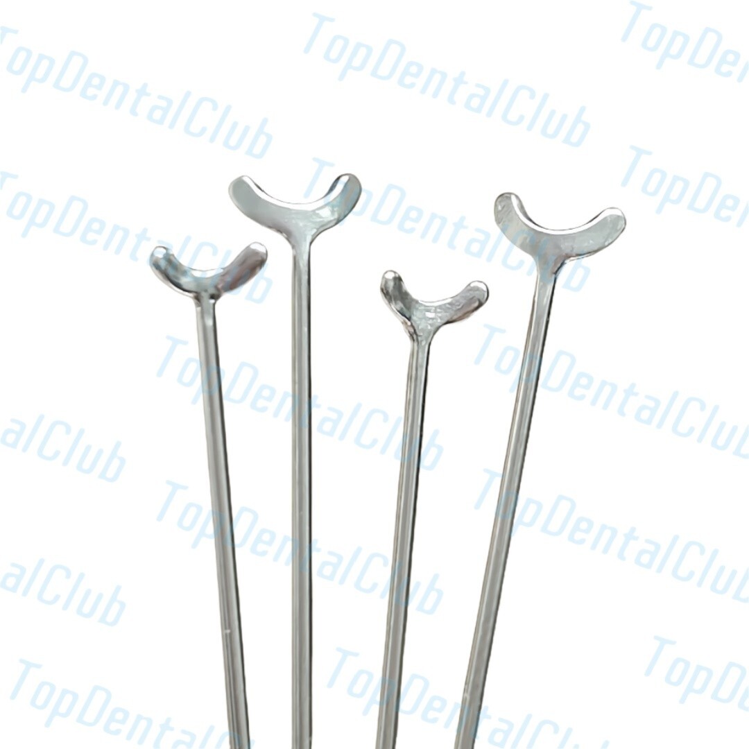 20pcs 1.0mm Dental Y-Type J Clasp Orthodontic Retainer Oblique Clasps Bars