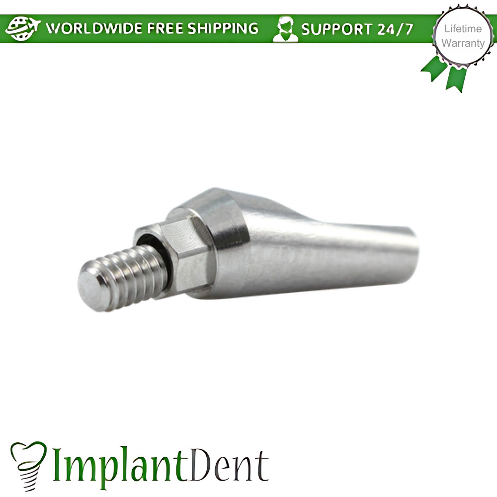 10x Angulated Prosthetics 15° Regular Platform (RP) Conical Connection Hex