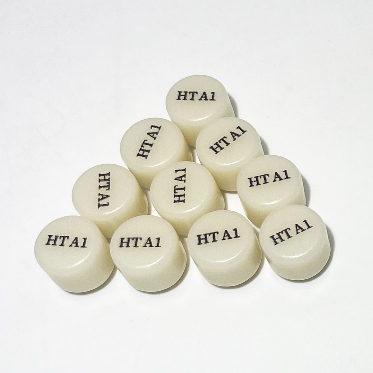 10Pcs/Box Dental Lab Emax Press Ingots Glass Ceramics Block Material HT/LT