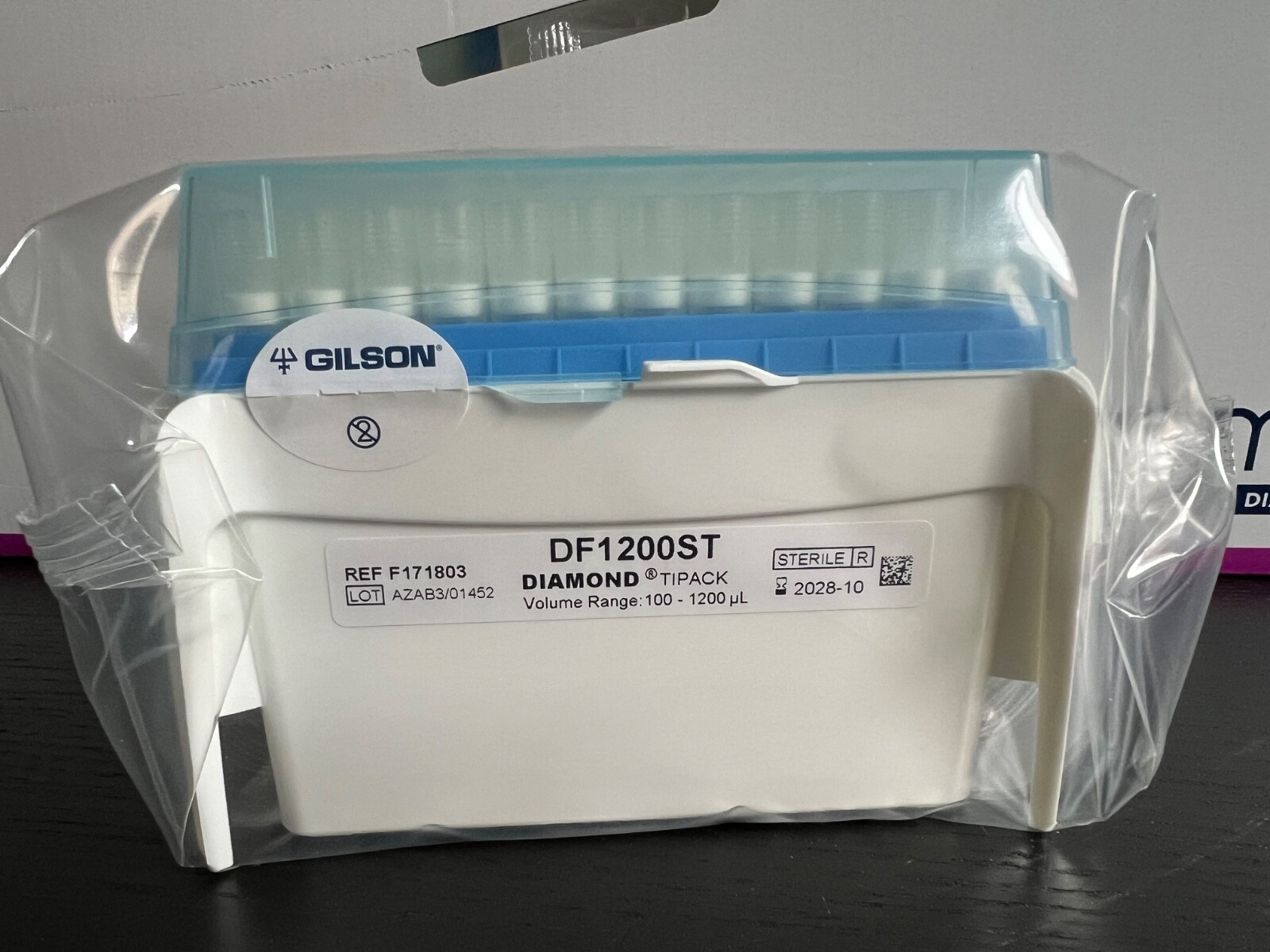 GILSON DIAMOND Pipette Tips DF1200ST TIPACK, 50-1200 µL, 960 sterilized filter