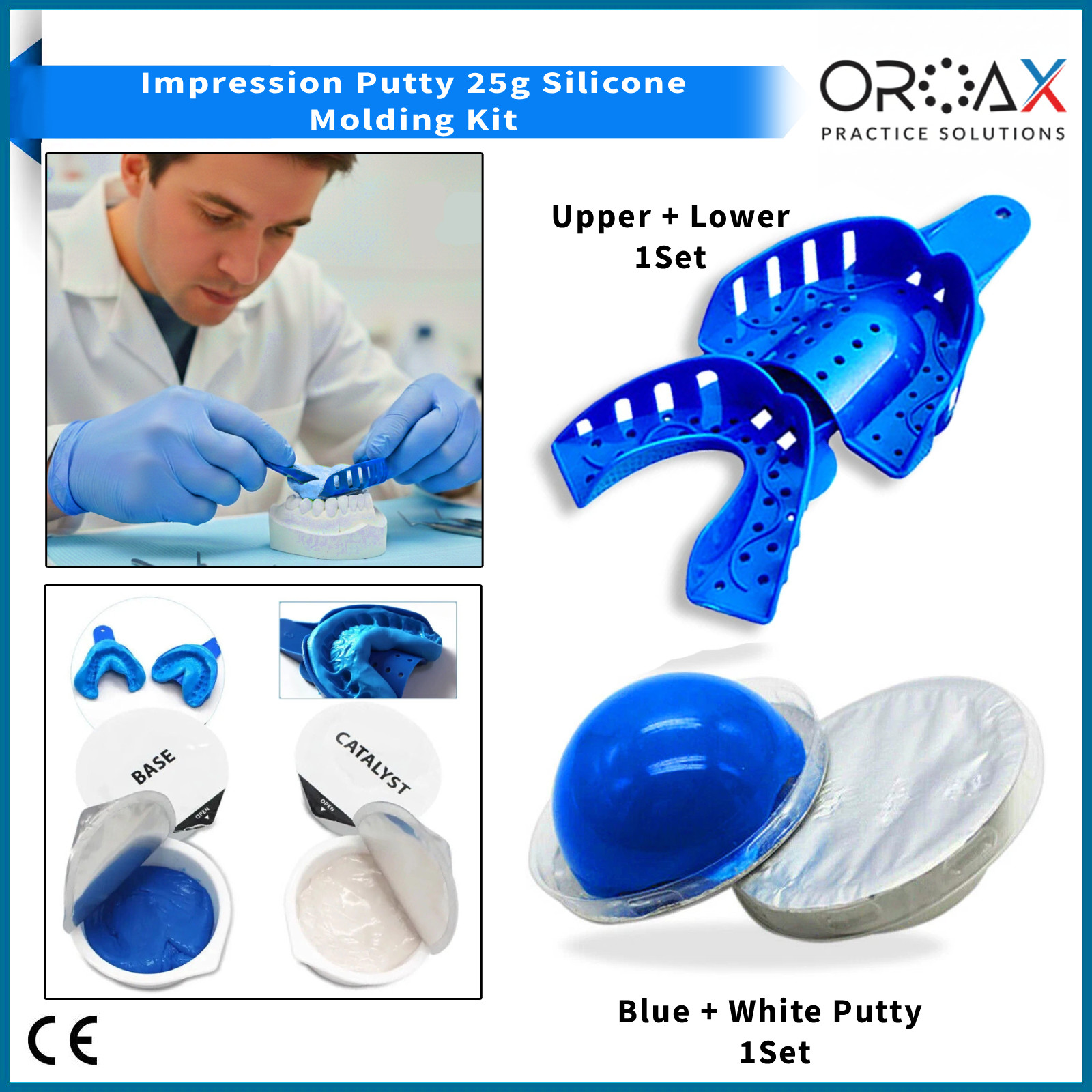 Masilla de silicona Para impresión De dientes, inferior, Hydrophilic Firmer