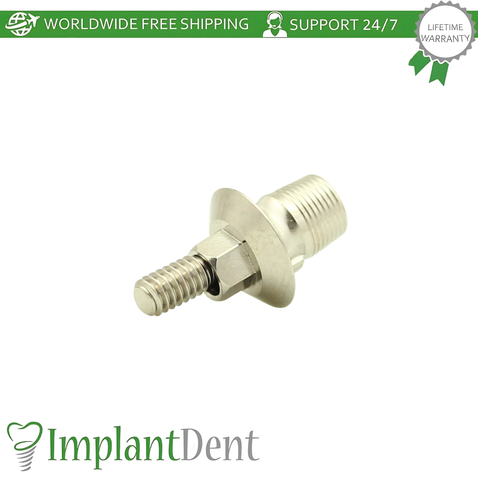 Ø5.7mm Anti-Rotation Ti-Base WP MIS Compatible Int Hex 2.45mm Connection