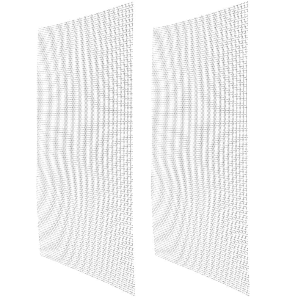 2 Pcs Mesh Sheet for Crafts Metal Gauze Stainless Steel Woven Wire