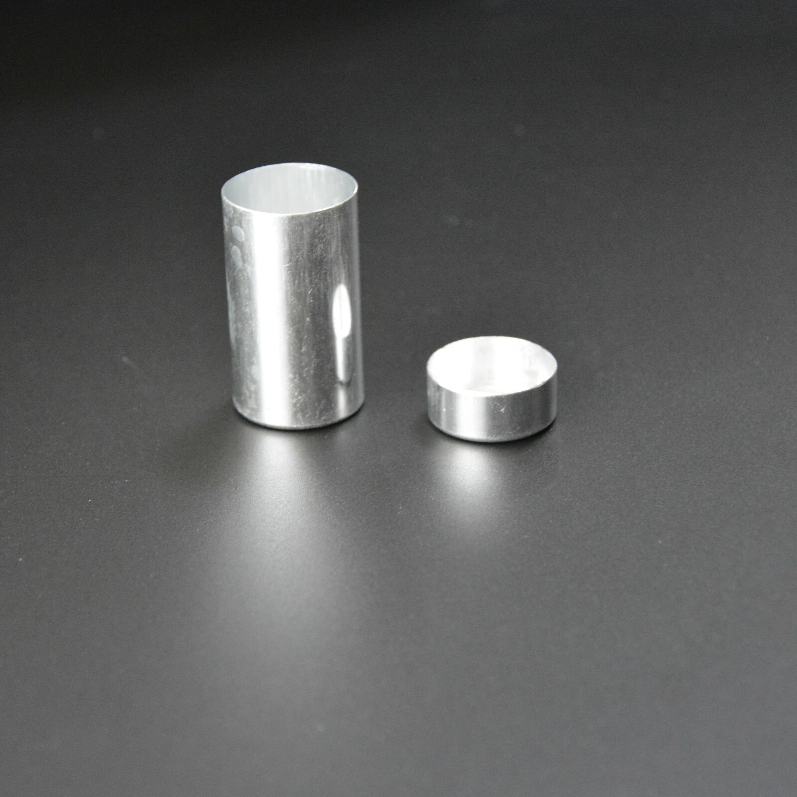 100Pcs 25.5mm Dental Empty Aluminum Tubes Cartridges for Making Flexible Denture