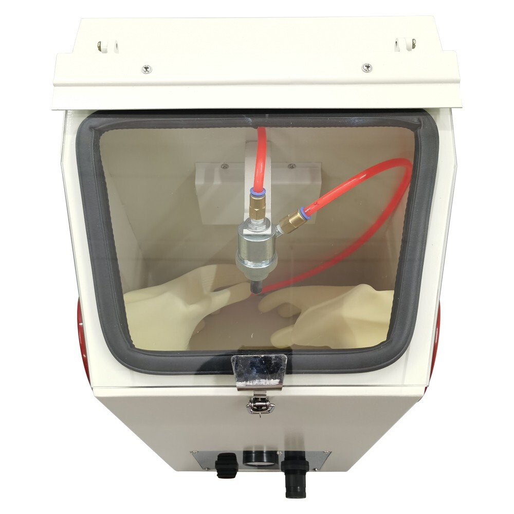 Lab Equipment Sandblaster Sand Blasting Machine 110V Sand Ejector