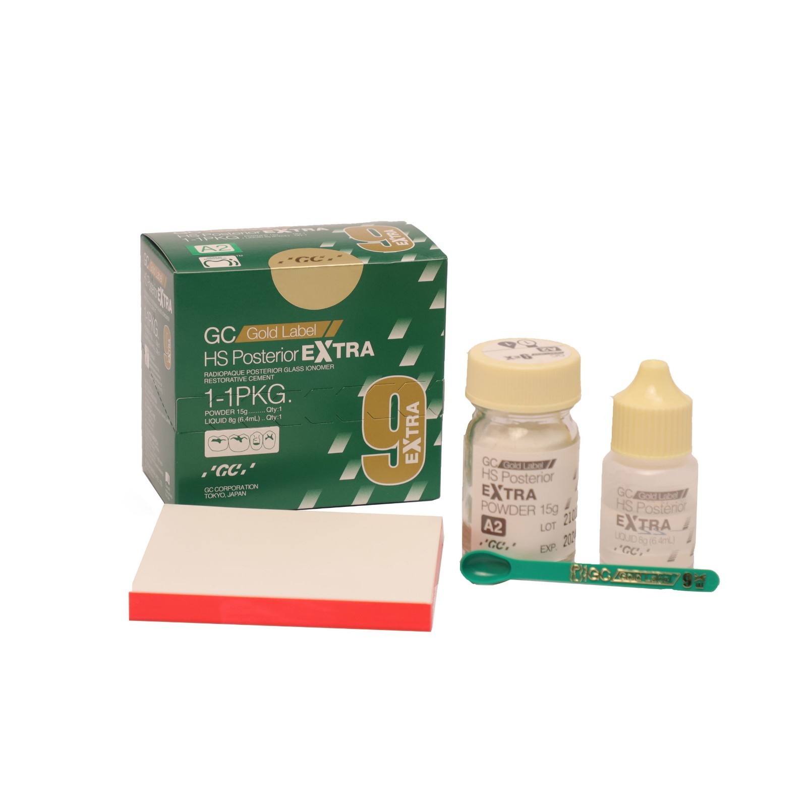 GC Fuji 9 Extra Gold Lable High Strength Glass Ionomer Posterior Restorative