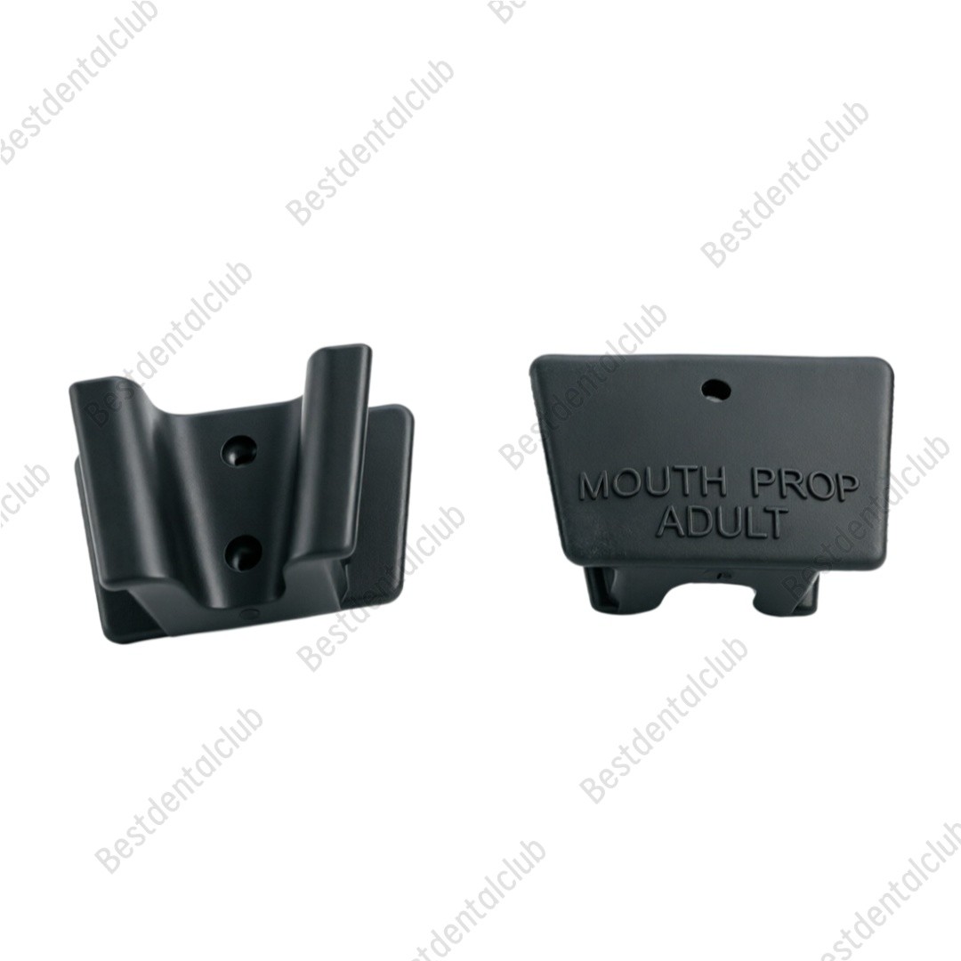 Dental Black Silicone Mouth Prop Bite Block Adult-Large Latex Free Strong Vision