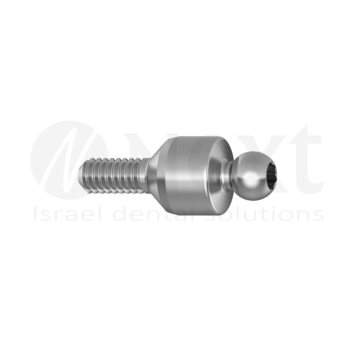 Lot x 10 Dental ball attachment abutment internal hex titanium 0.5 – 6 mm
