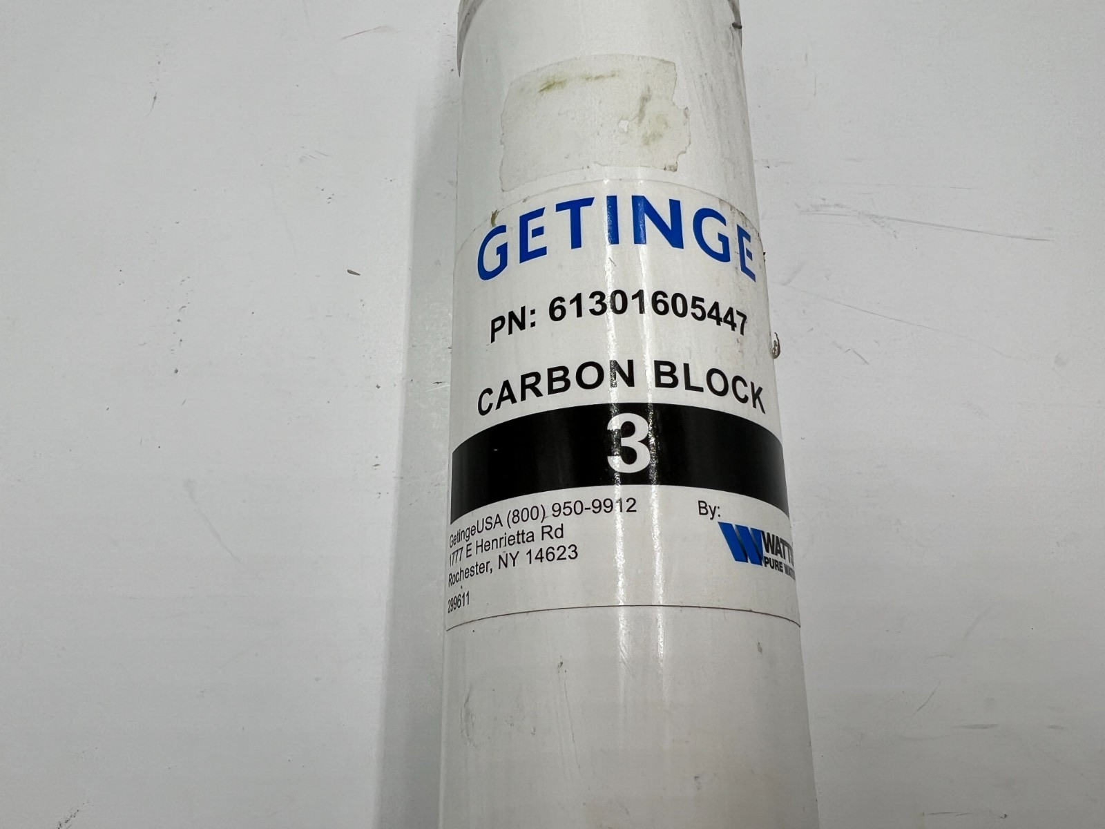 Watts Getinge 61301605447 Boiler Mate Carbon Block Micron For Neo-Pure HS-200