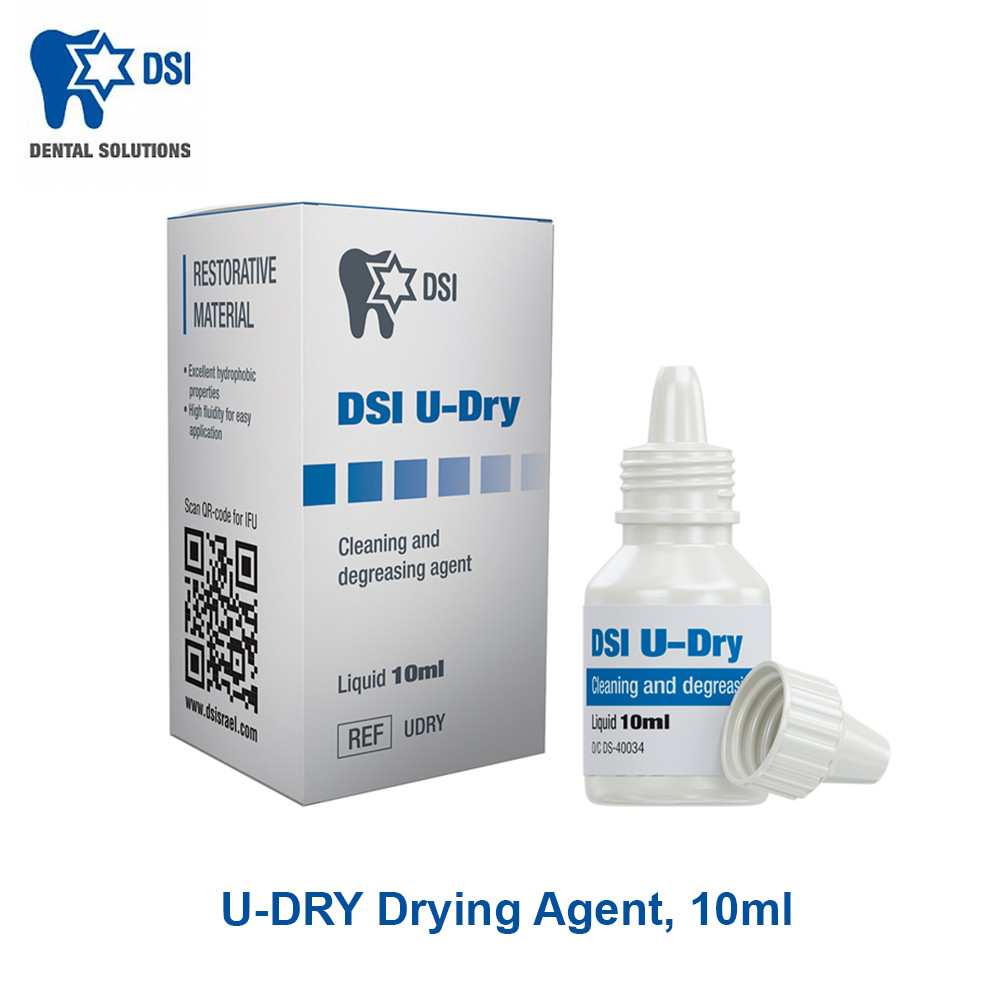 Dental DSI U-DRY Tooth Surface Fast Drying Agent Non-Toxic Liquid, 10ml