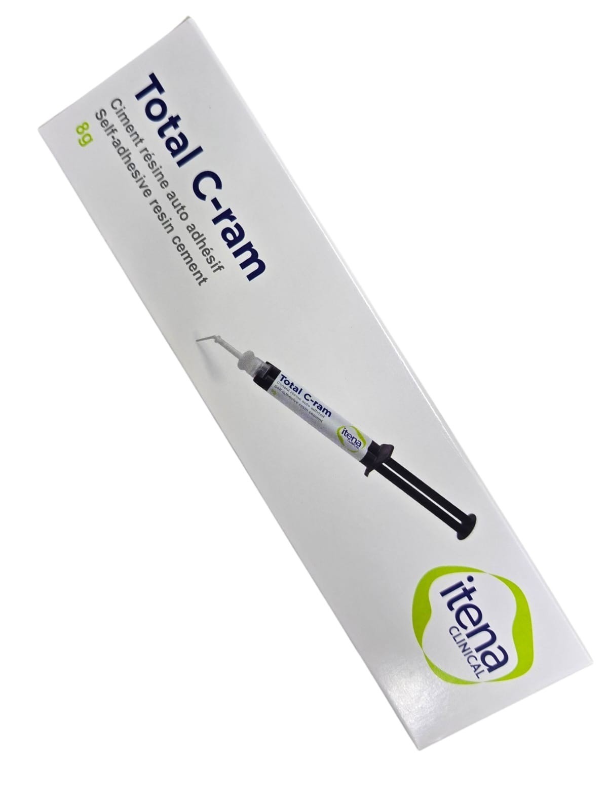 Total C-RAM Self Adhesive Resin Permanent Cement for All Ceramic Crowns 8gm