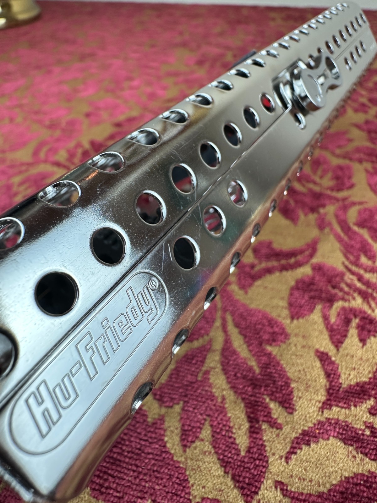 Hu-Friedy IMS Infinity Series Cassette Holds 5-instruments Red Black
