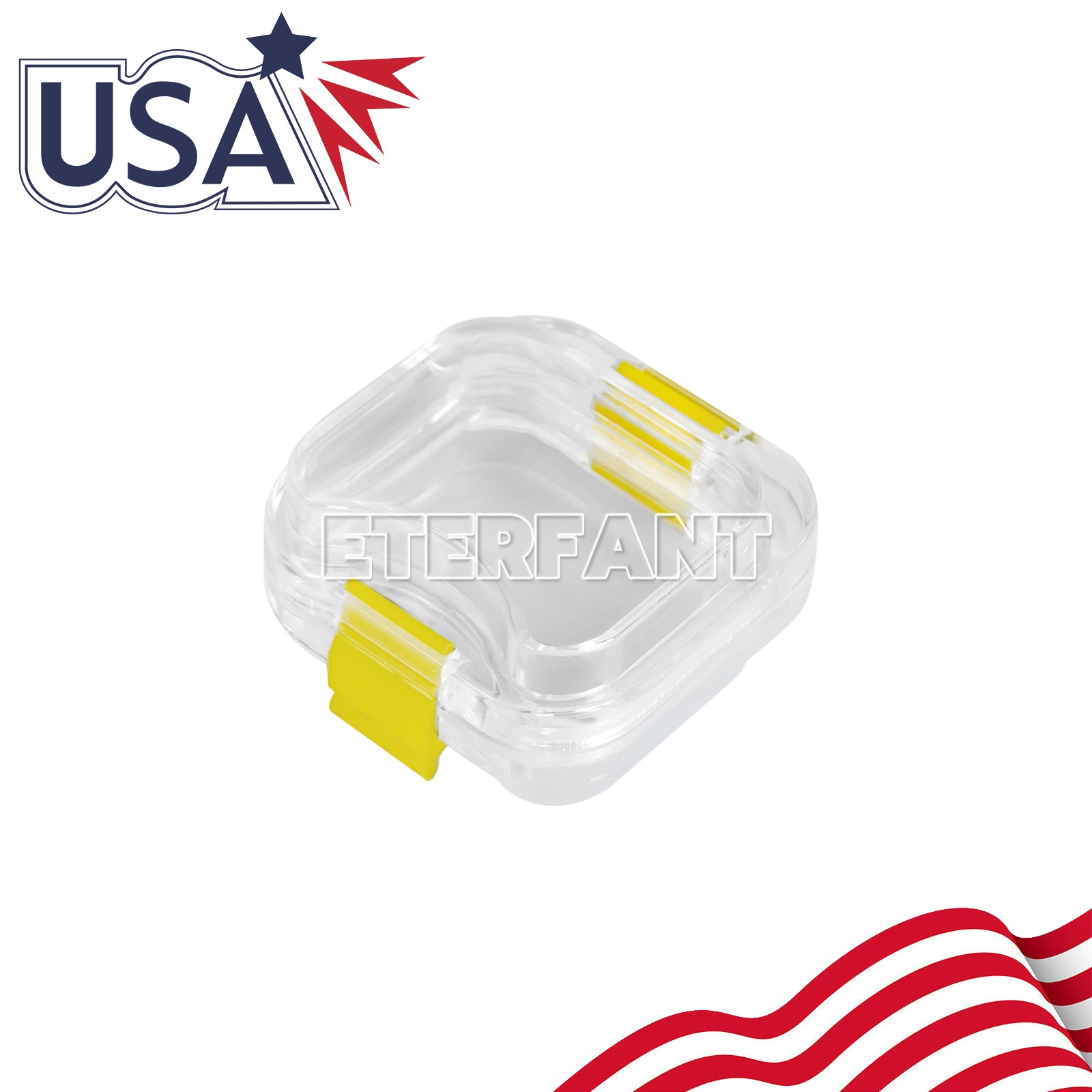 ETERFANT 100/500pcs Dental Crown and Bridge Pillow Box with Storage Display Box