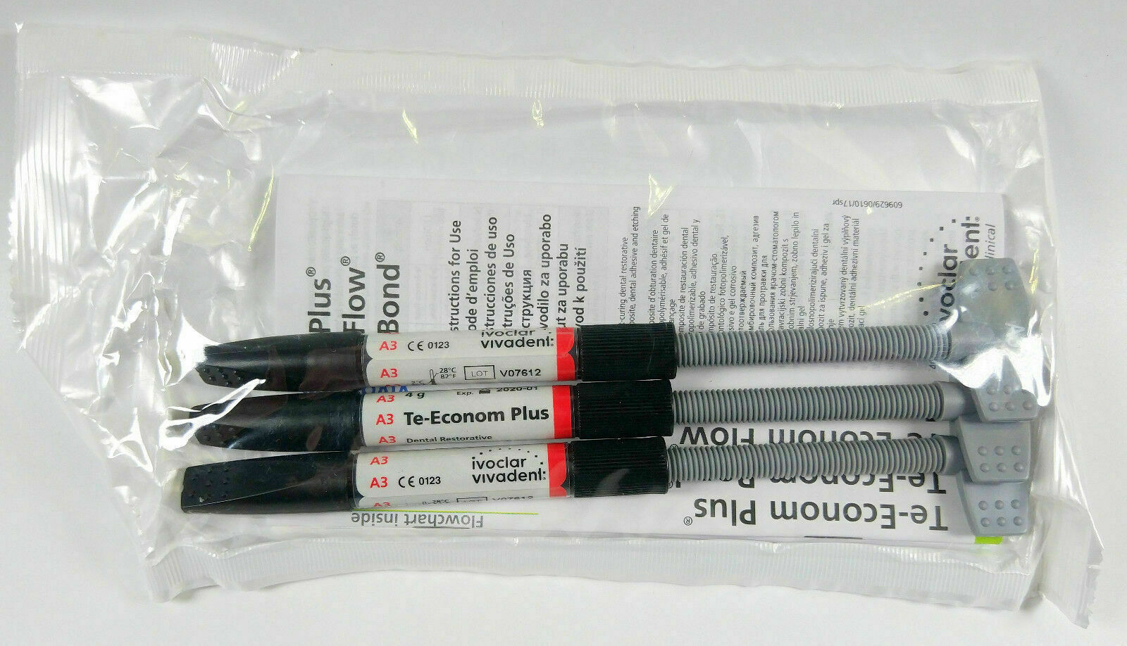 Ivoclar Vivadent Dental Light Cure Composite TE-Econom Plus Resin A1/A2/A3/A3.5