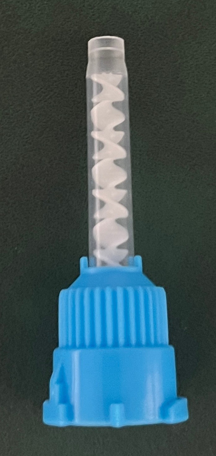 Dental Impression Material Silicone Crown Mixer Nozzle Disposable Mixing tips