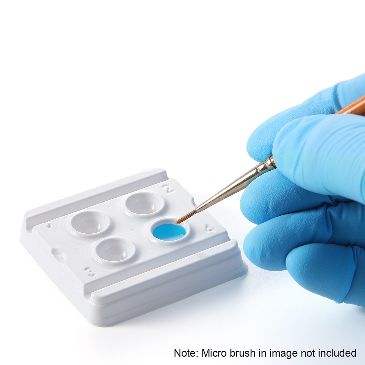 Dental Lab Disposable Mixing Wells Bonding Composite Adhesive 2/4 Holes