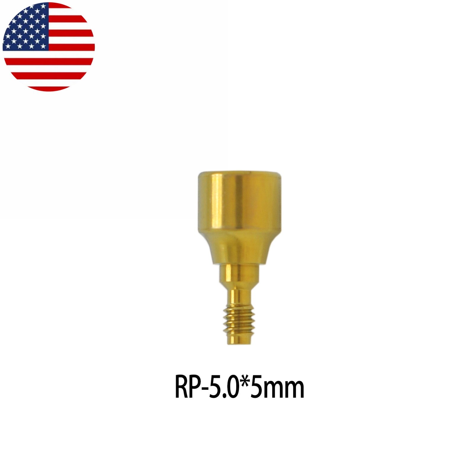 US Dental Healing Cap Abutment RP/NP Compatible Nobel Active ∅3.6 ∅5.0 ∅6.0