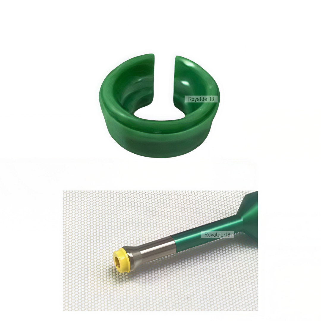 Dental Novaloc Retention Inserts Caps Peek Locator Mounting & Demounting Tool