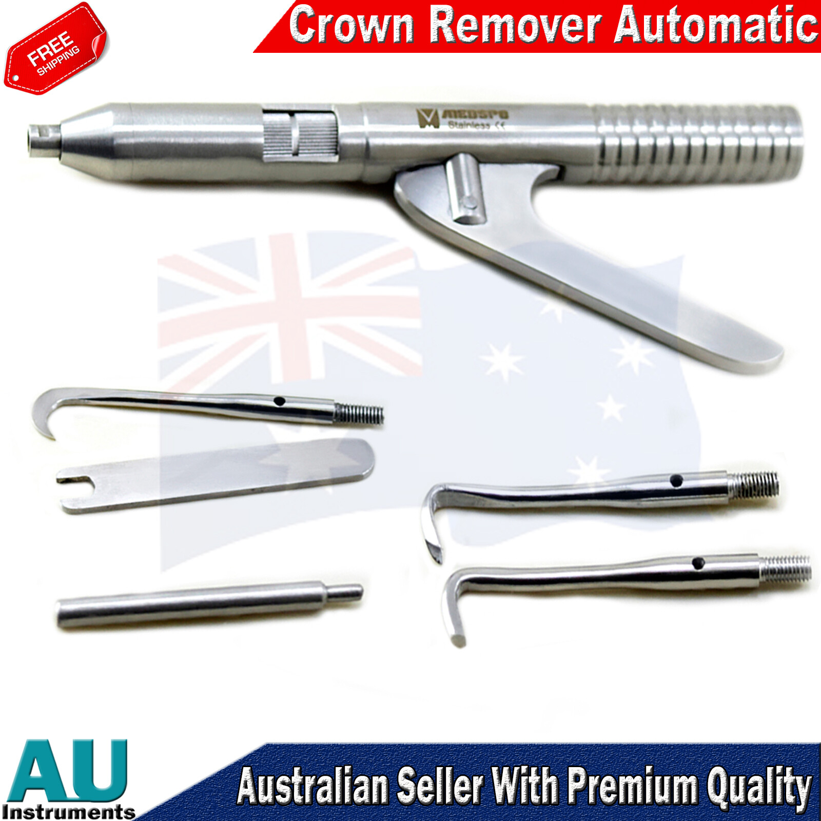 Automatic Surgical Instruments Crown Remover Gun Dentist Tools