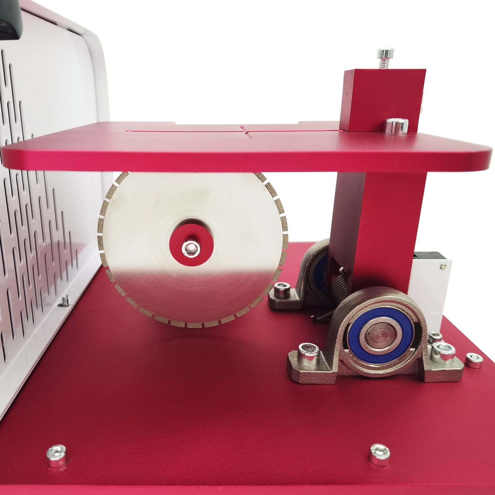 Lab Electric Gypsum Saw Gypsum Cutting Machine with Dust Removal 110V 550W