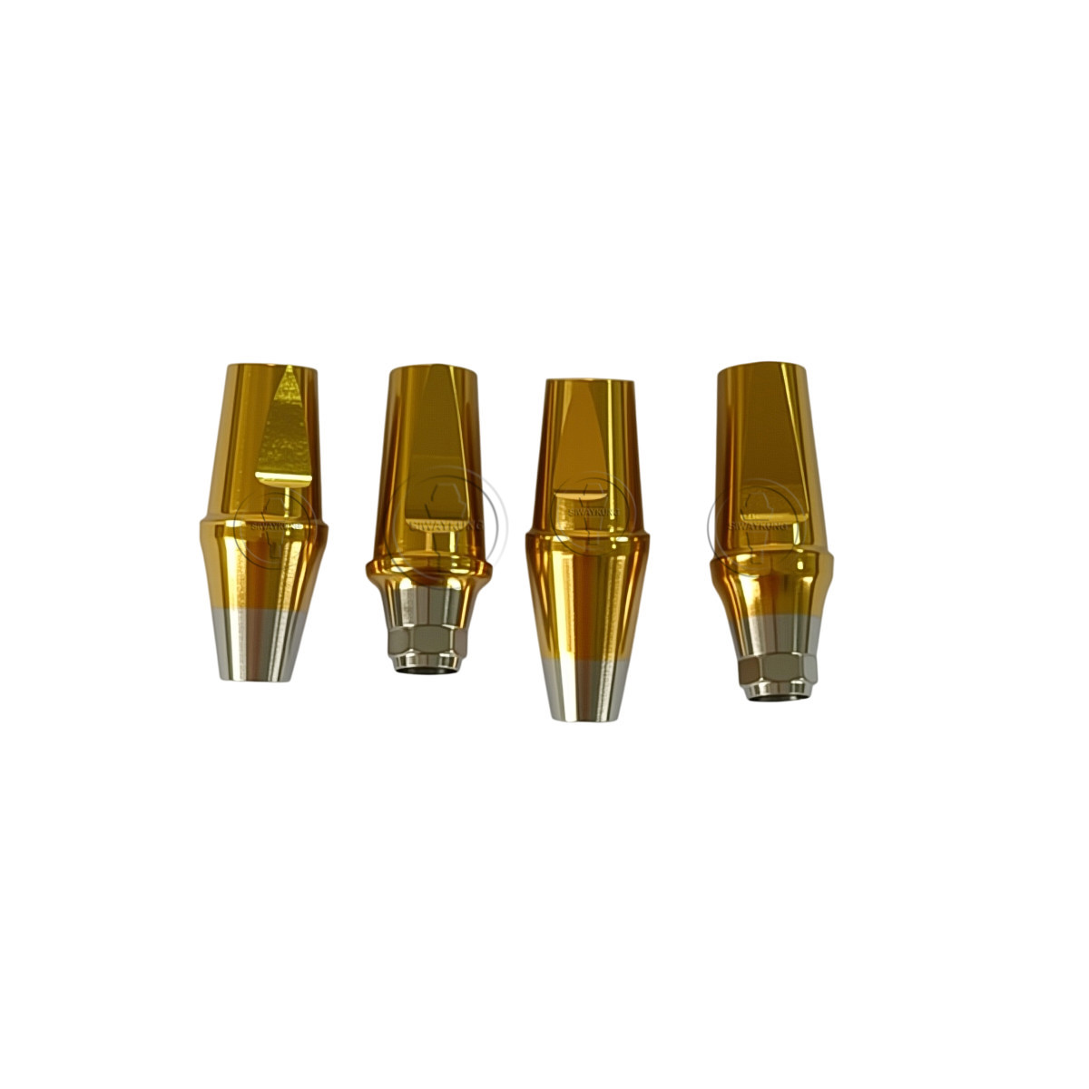 10Pcs Straight abutment Fit DIO UF II Mini Regular Hex Non-hex D4.0/4.5/5.5/6.5