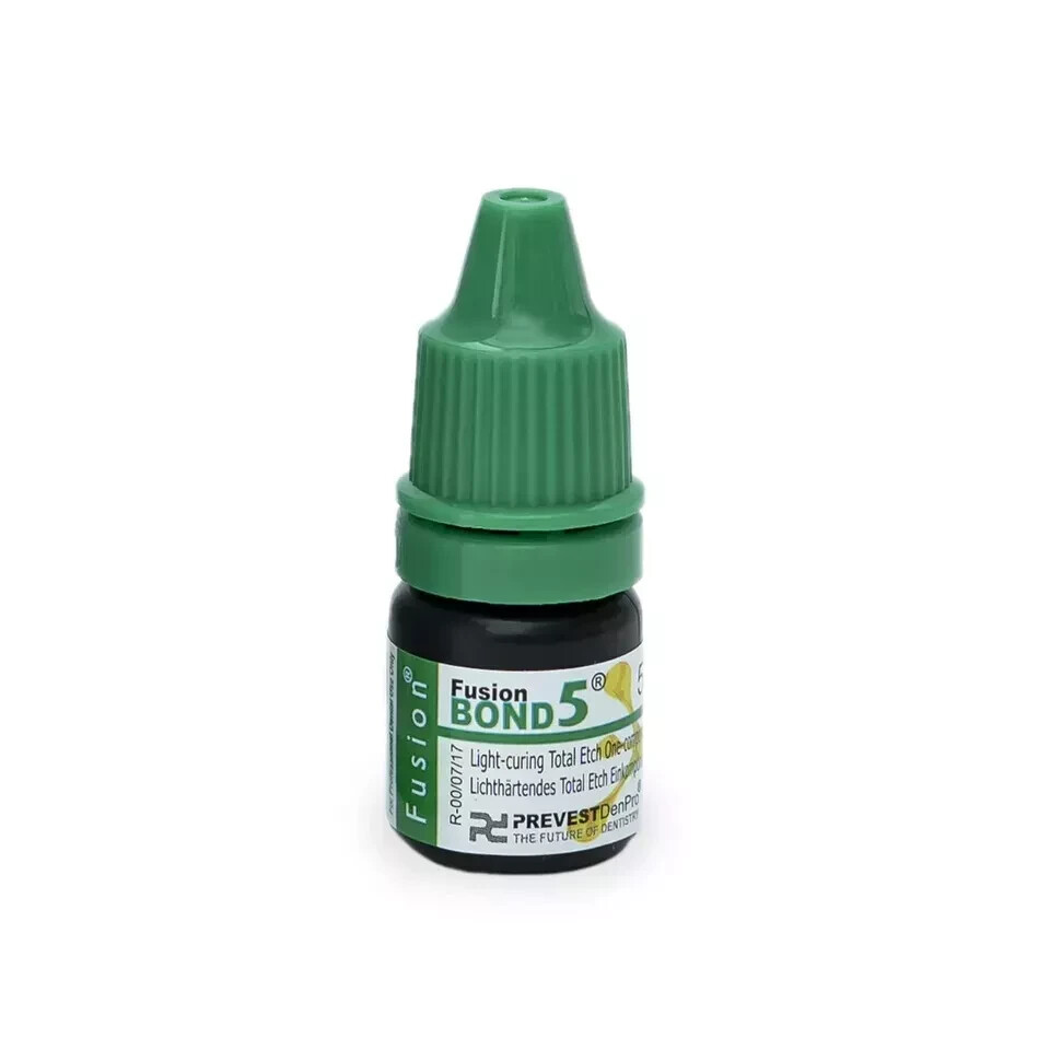 Dental FUSION BOND 5 Light Cured One Component Dentin Enamel 5th Gen. Bond 5ml