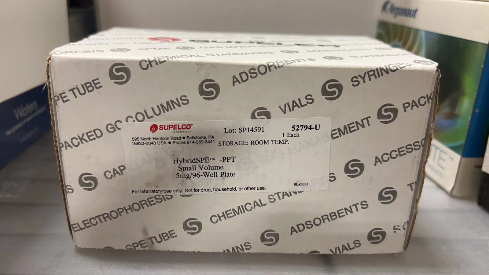 Lot of 4, SUPELCO 52794-U HybridSPE Phospholipid Small Volume 5mg 96-Well Plate
