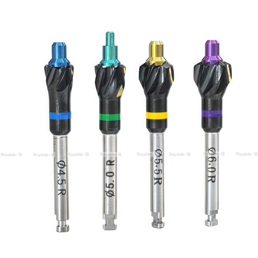 New Dental Profiler Grinding Bur Instrument Bur Peanut Drill ∅4.5 7pcs/kit