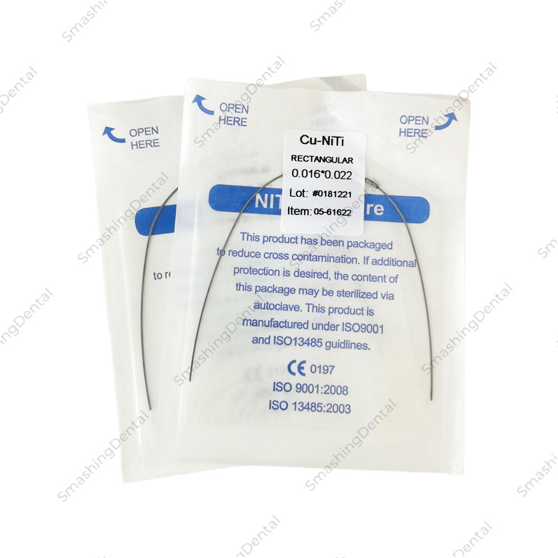 Dental Orthodontic Copper Cu-Niti Wires Rectangular Arch Wires Damon Stop