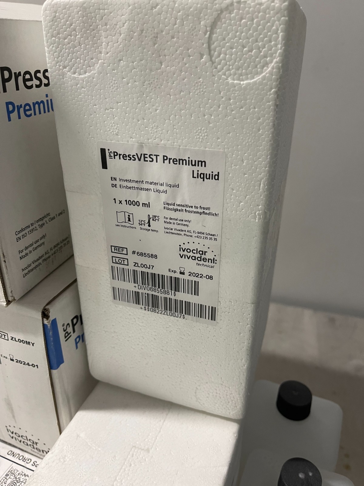Ivoclar IPS – Pressvest Premium Liquid 1L – 4x bottles