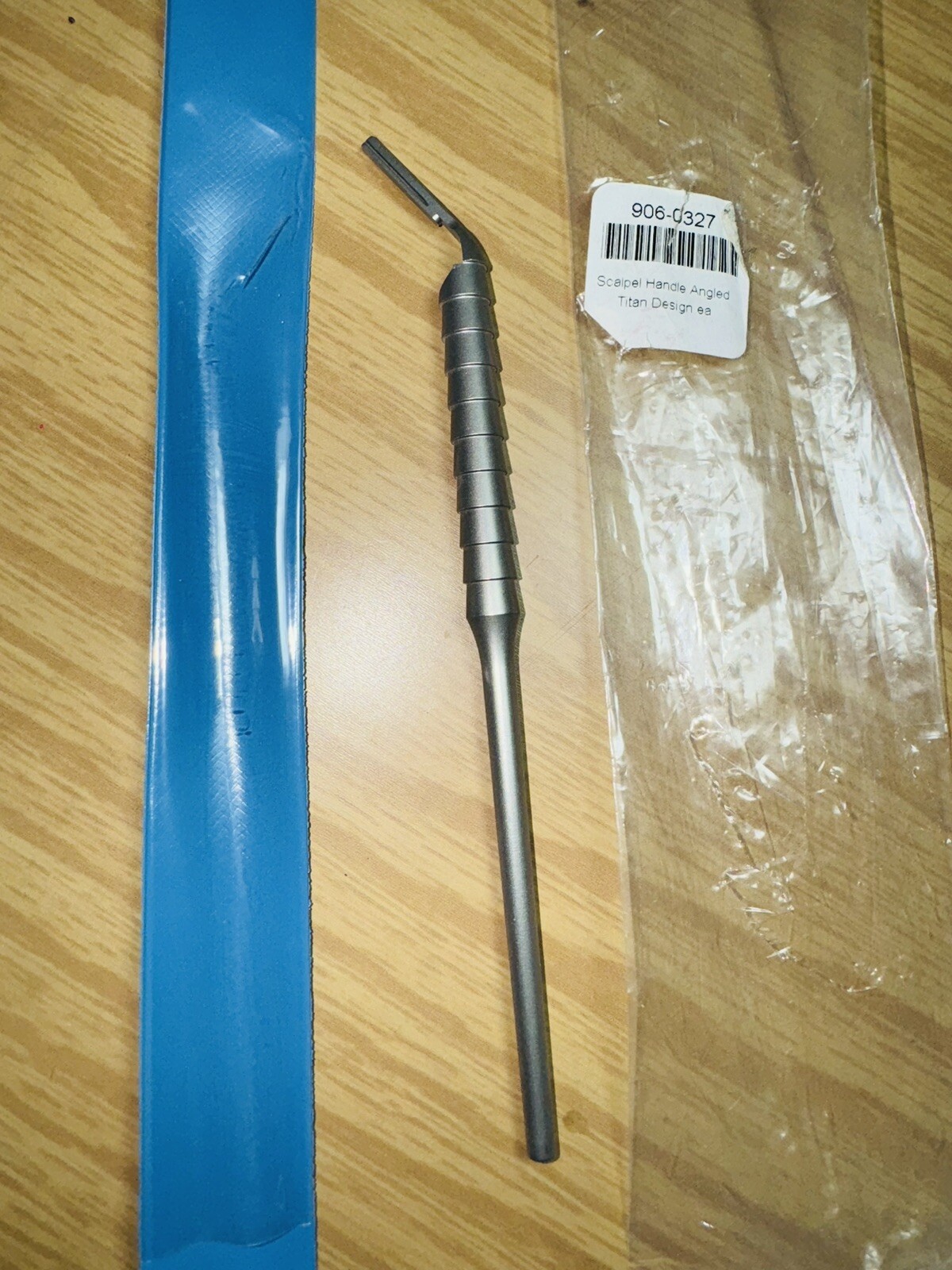 NEW ~ A. Titan Dental Instrument Scalpel Angled Handle USA