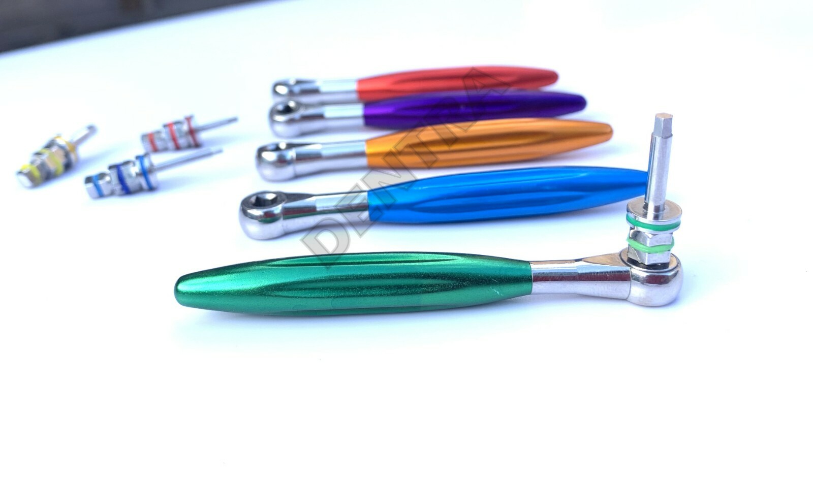 Dental Implant Wrench Ratchet 4.0mm Square & Hex Driver CE