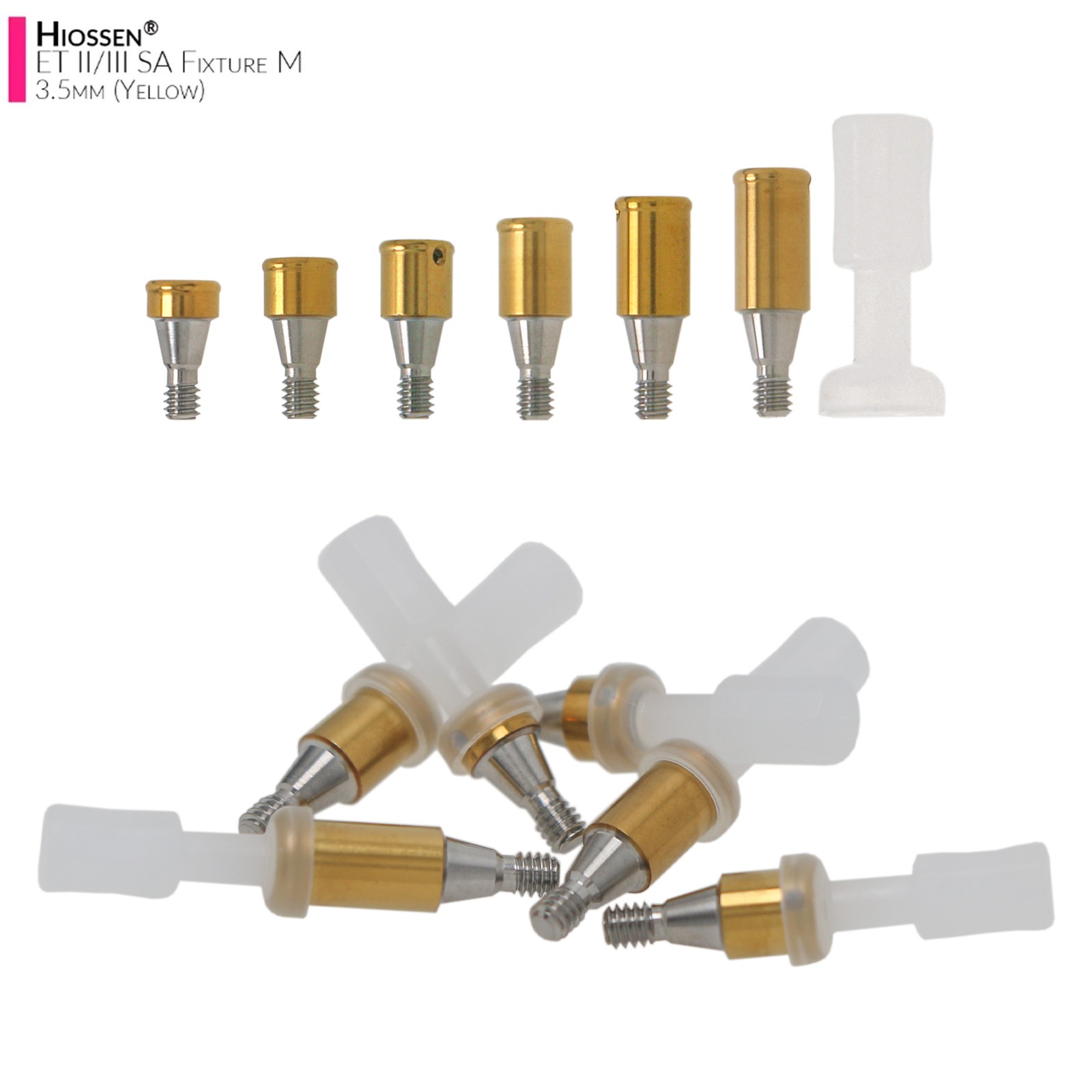 Multi-Brand Tapered Titanium Locator Abutment Fits Hiossen Nobel Zimmer MIS Adin