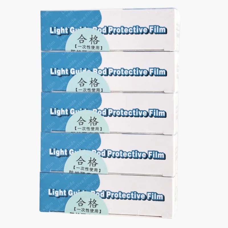 Dental Curing Light Guide Rod Protective Film Cover/ Sleeve Disposable 18mm*67mm