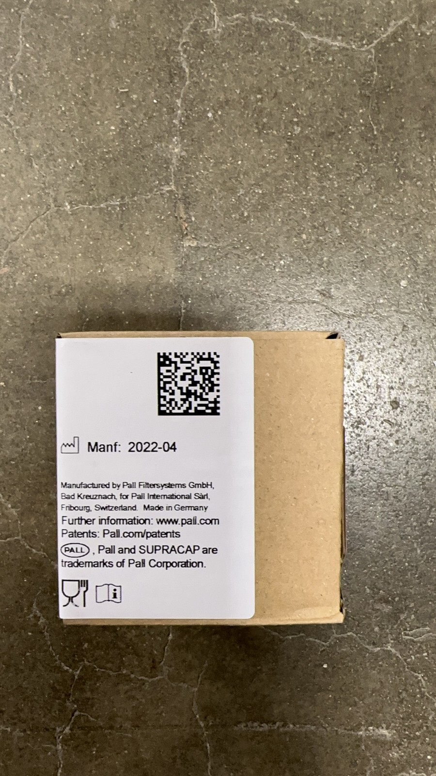 Pall Corporation SUPRACAP 50 SCO50V100