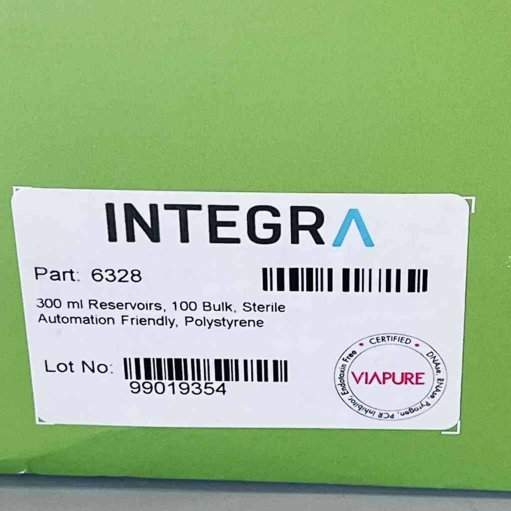 Integra Biosciences Reagent Reservoir 300 ml Polystyrene 100 Basins