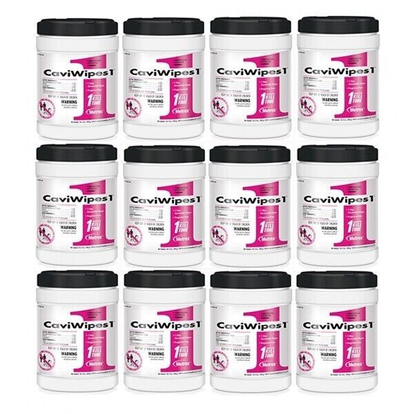 CaviWipes1 Metrex Caviwipes1 Towelettes Large 160 Canister- Case of 12, 13-5100