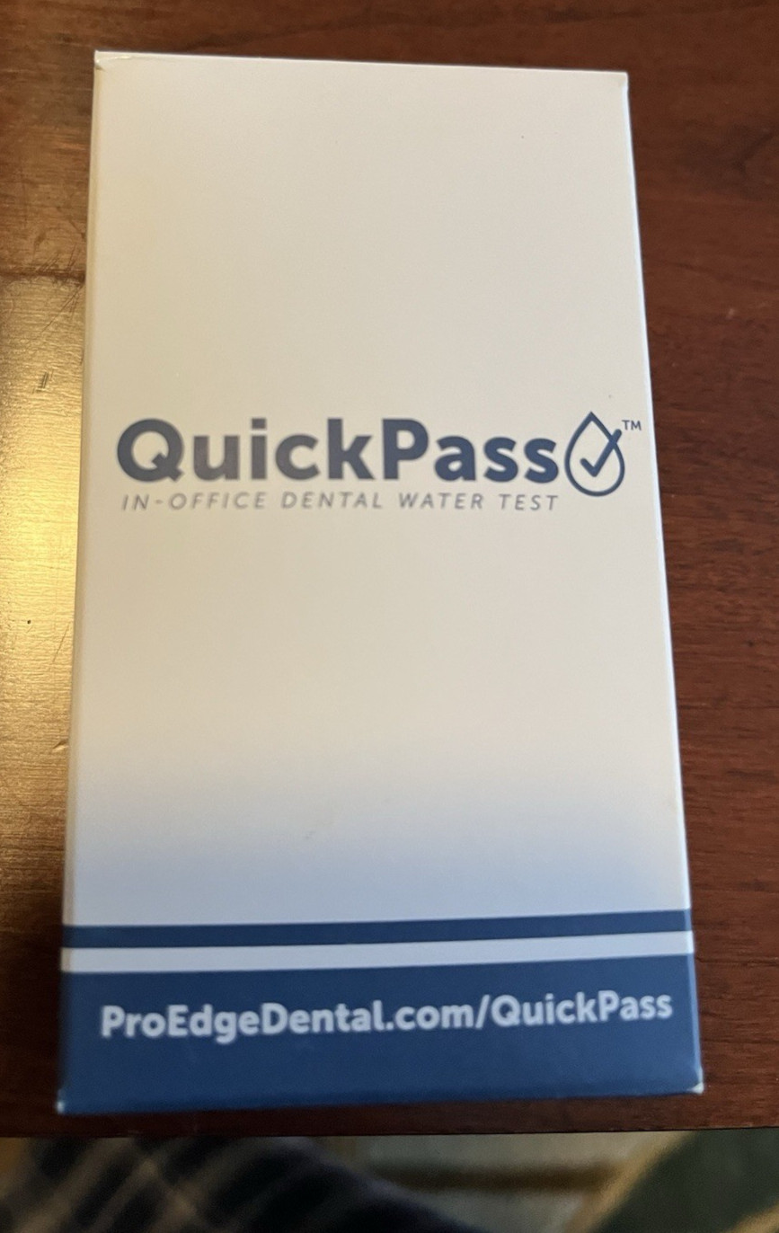 Proedge QuickPass Dental Water Test Kit