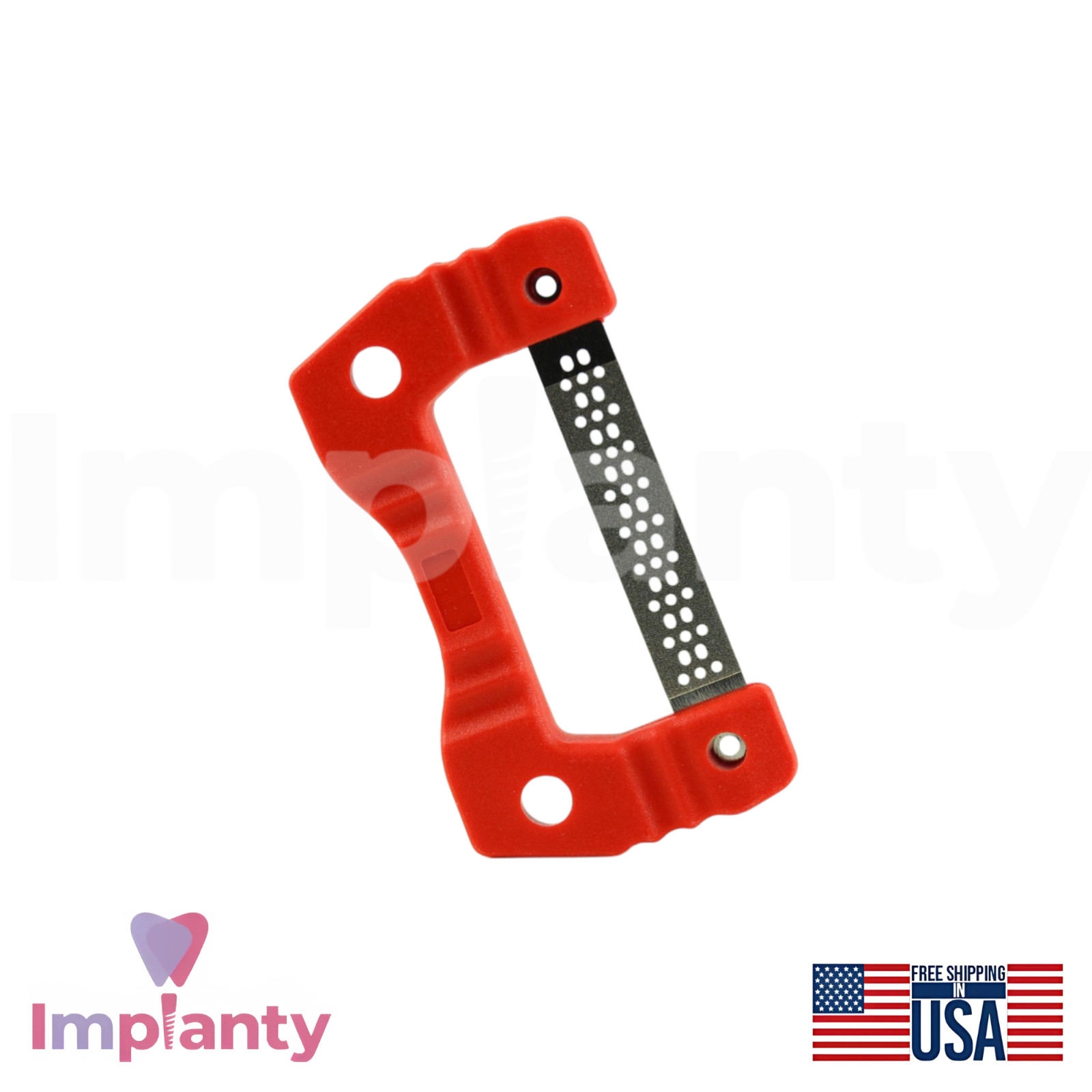 MDT Mini IPR Strips Set One Sided Diamond Coated Contouring Stainless Steel Tool